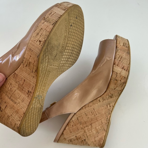 Stuart Weitzman Nude Wedges - Picture 6 of 10